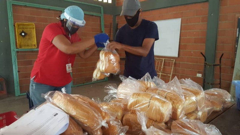 <B>MISIÓN ALIMENTACIÓN ATIENDE PARROQUIAS DE MIRANDA Y DISTRITO CAPITAL CON LA RUTA DEL PAN<B>